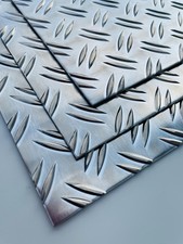 Aluminium Riffelblech 1.5/2mm 2.5/4mm  Zuschnitt Warzenblech Tränenblech Duett