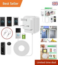 Sicherer & langlebiger Türklingeltransformator - 24V 500mA mit feuerfestem Gehäuse