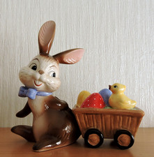 Goebel Ostern - Hase mit Wagen