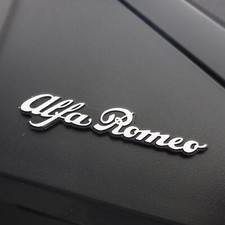 1x Alfa Romeo 3D Aluschild