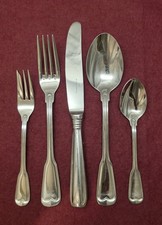 Auerhahn Augsburger Faden Menübesteck 5 teilig mehrere Sets vorhanden Note 3