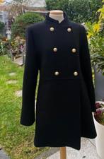 ZARA Einfarbiger Mantel mit