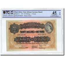 Geldschein, EAST AFRICA, 20