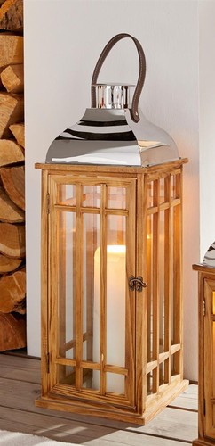 Holz laterne kerzenhalter - kerzenhalter, 60