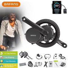 48V750W BAFANG Mid Drive Motor Elektrofahrrad eBike Mittelmotor Umbausatz +VD618