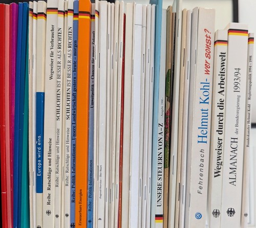 Sammlung original broschüren - sammlung, original-broschüren