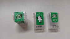 3 kleine Tic Tac Schachteln 3,2 cm hoch, fresh Mint