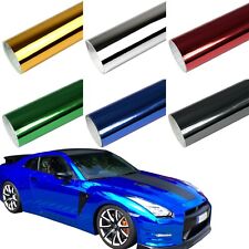 9,86€/m² Premium Chrom Autofolie 3D Flex BLASENFREI Glanz Folie selbstklebend