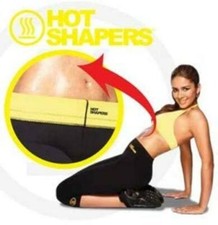  HOTShaper Schwitzhose Thermoeffekt Hose Sauna Schlankhose aus dem TV Größe L