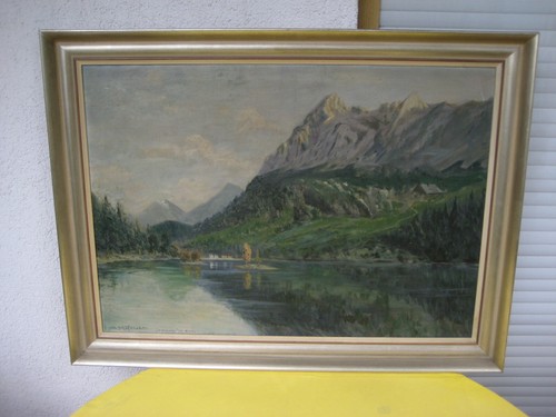 Großes landschaft ölgemälde - landschaft,