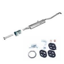 Auspuff + Anbausatz Endschalldämpfer   Mercedes  A140/160190L Langer Radstand