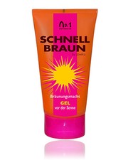 Joveka Schnellbraun Gel - Solariumkosmetik - Bräunungsintensivierer 150 ml.