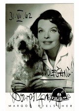 Margot Hielscher  Autogramm