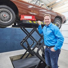 Unterflur-Scherenhebebühne -