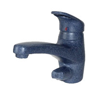 Kludi  Küchenarmatur Wasserhahn + Geräteanschluss B WARE  Granit blau