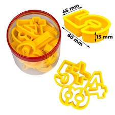 Ausstecher Set Zahlen