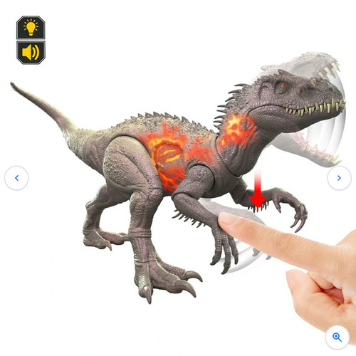 Jurassic world indominus - world, rex