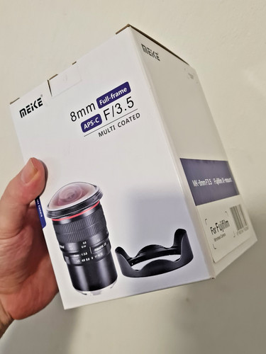 New meike 8mm - new!, fisheye