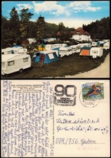 Löwenhagen-Niemetal Pensionshaus Spießmühle, Wohnwagen, Camping 1980