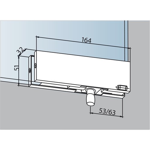 Oberlichtbeschlag dorma 30 - dorma, pt