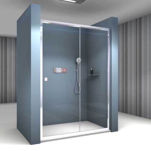 Nischendusche mit schiebetür - mit,