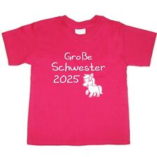 T Shirt Große Schwester 2025