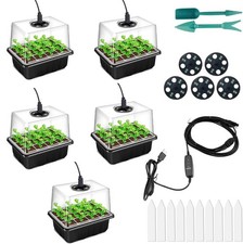 5x Mini Gewächshaus set