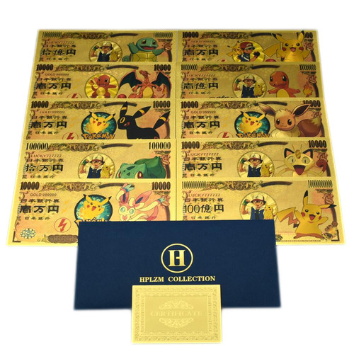 Stück pokémon goldene - 10,