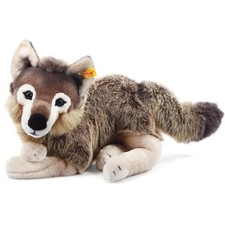Steiff Snorry Schlenker Wolf, grau, 40 cm