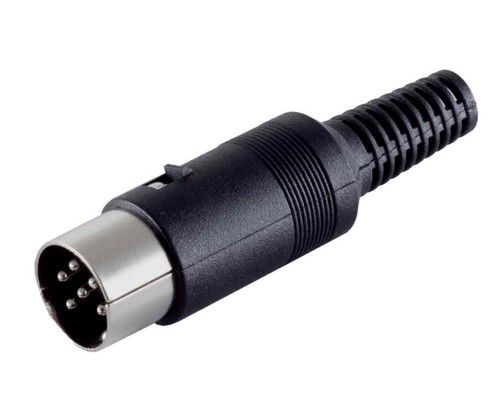 Din dioden stecker - stecker, 6-polig