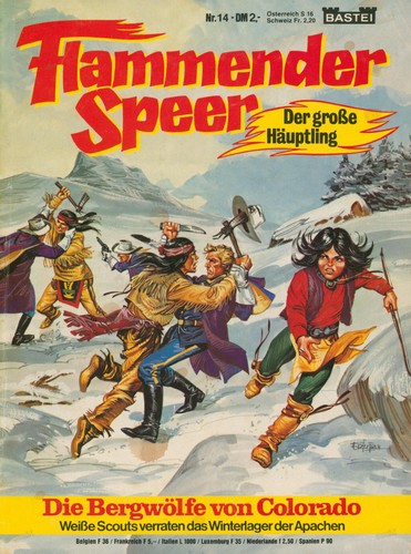 Flammender speer - flammender, nr.
