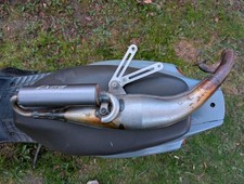 GIANNELLI EXTRA V2 Sportauspuff Yamaha Aerox Minarelli Liegend