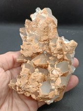 Mineral Quarz Stufe Eisenoxid