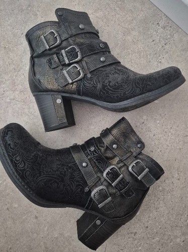 Mustang stiefelette schwarz - mustang,