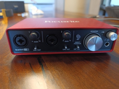 Focusrite scarlett 2i2 2nd - scarlett, gen