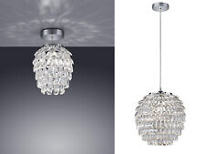 Pendelleuchten einflammig mit Acryl Kristallen schöne Lampen für über Esstisch