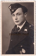 Foto Porträt Soldat der Panzertruppe 2. Panzer-Regiment Orden PKA silb. VWA (P52