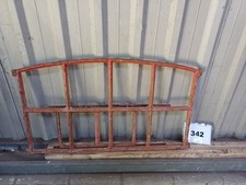 Originales Dänisches Rundbogen Gussfenster mit Schiebeelement H: 45.5 cm B: 78cm