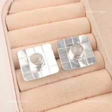 Schwarz Rutil Stein 925