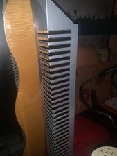 CD Regal/Ständer Edelstahlfarben( 159 cm hoch ) neuwertigt