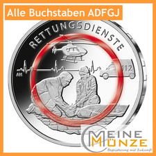 10 Euro Münze RETTUNGSDIENSTE