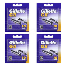 Gillette GII G2 Rasierklingen Auswahl I 5 - 100 Stk. Doppelklinge Ersatzklingen
