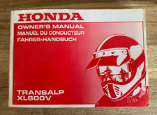 Original Honda XL600V Transalp Fahrerhandbuch