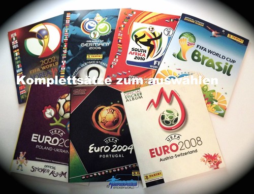 Panini euro komplettset world - euro,