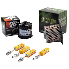 Wartung für Honda VT 500 E VT 500 C 1983-1985 Set Luftfilter Ölfilter Zündkerzen