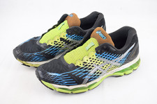 Asics Gel-Nimbus 17 Onyx White Flash Yellow EU 44 US 10 Laufschuh Herren T507N