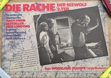 Der Seewolf 2 - Die Rache - Progress-Plakat - 80er Jahre