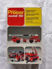 Preiser FFW Magirus Drehleiter