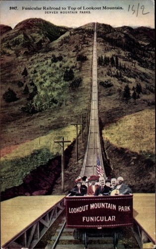 Colorado usa standseilbahn - ak, usa,