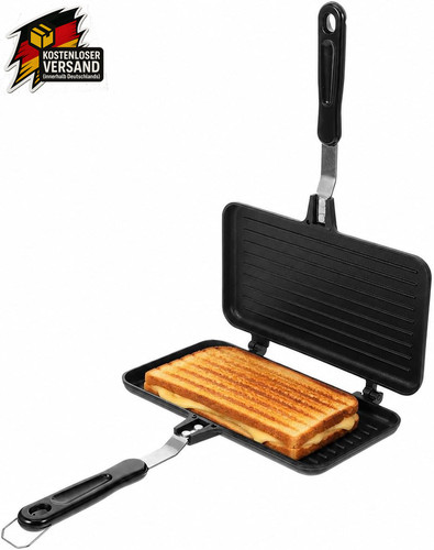 Doppelseitige sandwichpfanne - doppelseitige,